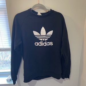 Adidas crew neck hoodie